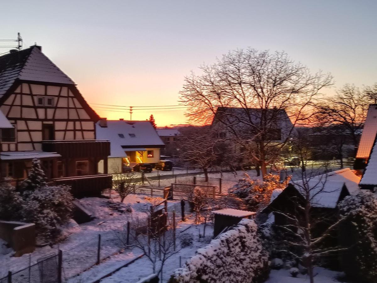Ferienwohnung Sonnenschein Rheinhausen Eksteriør bilde