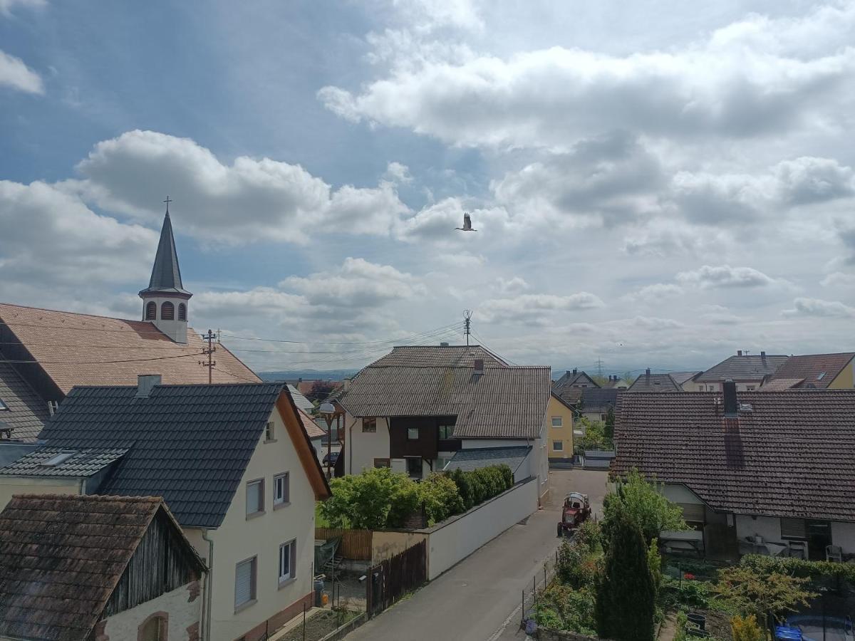 Ferienwohnung Sonnenschein Rheinhausen Eksteriør bilde