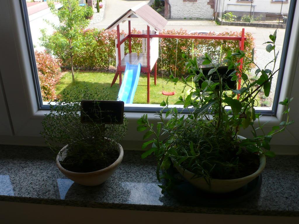 Ferienwohnung Sonnenschein Rheinhausen Eksteriør bilde